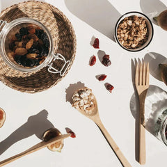 Bamboo cutlery set