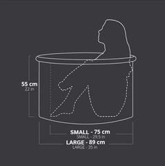 Foldable Ice Bathtube