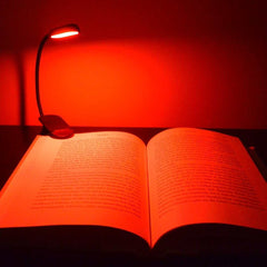Amber and Red Book Lights