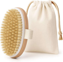 Dry brush lymphatic drainage