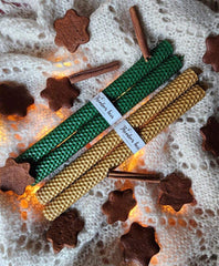 Beeswax table candles