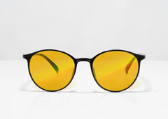 Dzintara krāsas zilās gaismas bloķējošās brilles