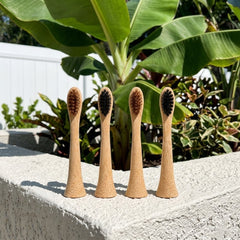 Electric Bamboo Toothbrush Head