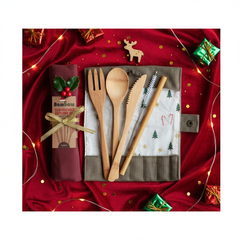 Bambusa galda piederumu komplekts