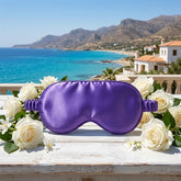 Purple Silk Sleep Mask