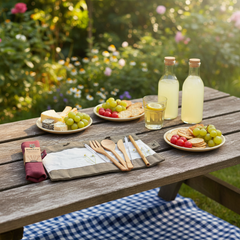 Bambusa galda piederumu komplekts