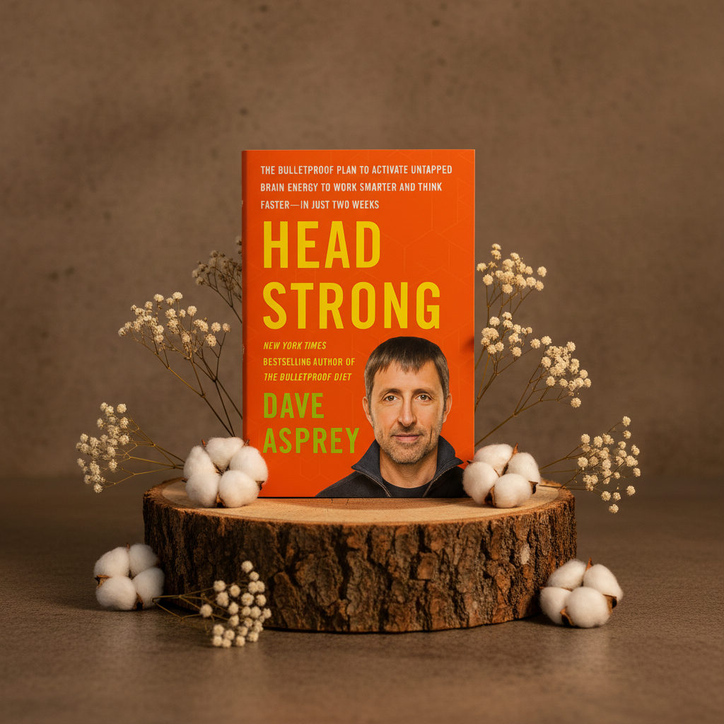 Head Strong book by Dave Asprey on biohacking brain performance and mental clarity