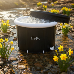 Salokāma ledus vanna