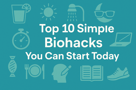 glass of water with lemon as a simple biohack morning routine