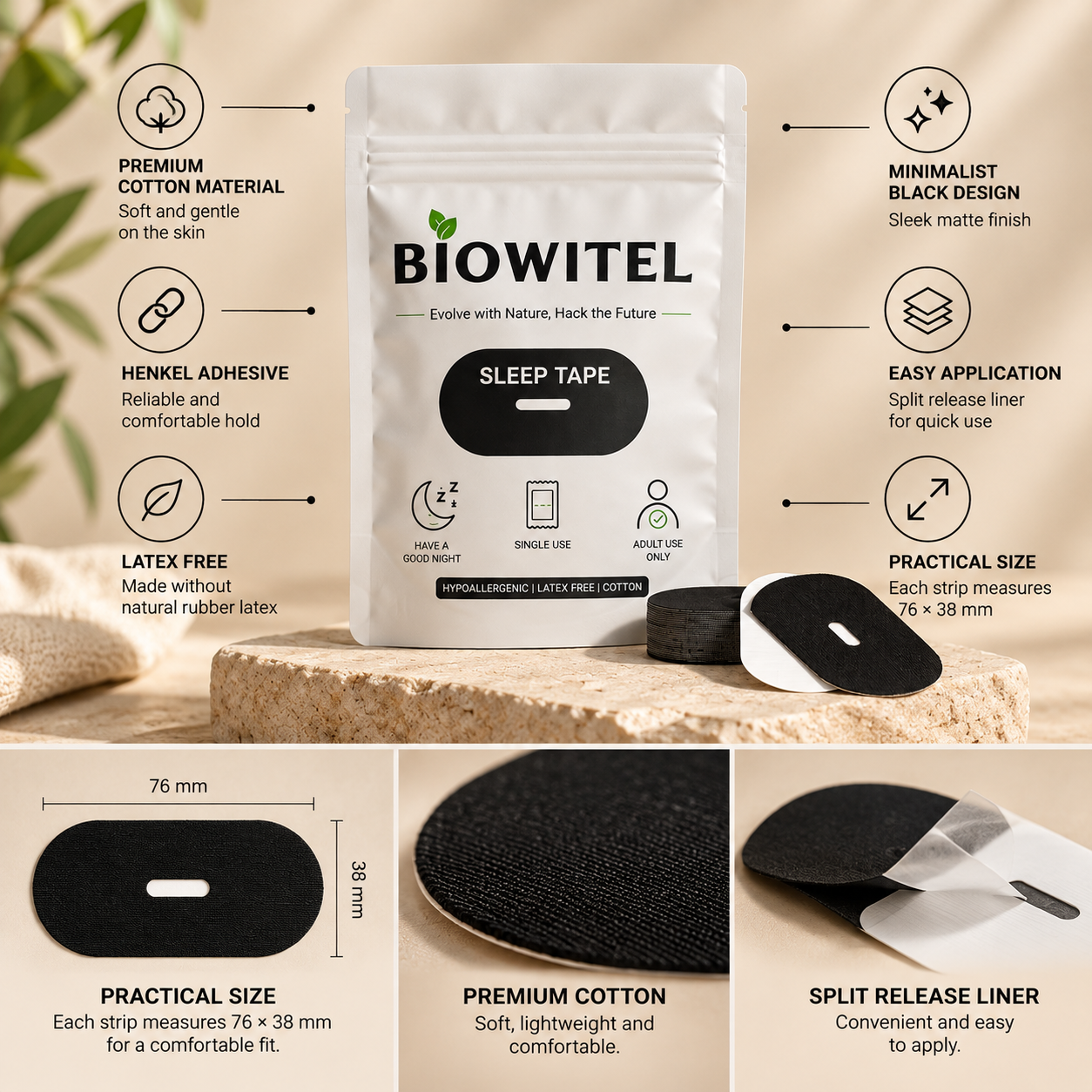 Cotton Mouth Tapes BioWitel