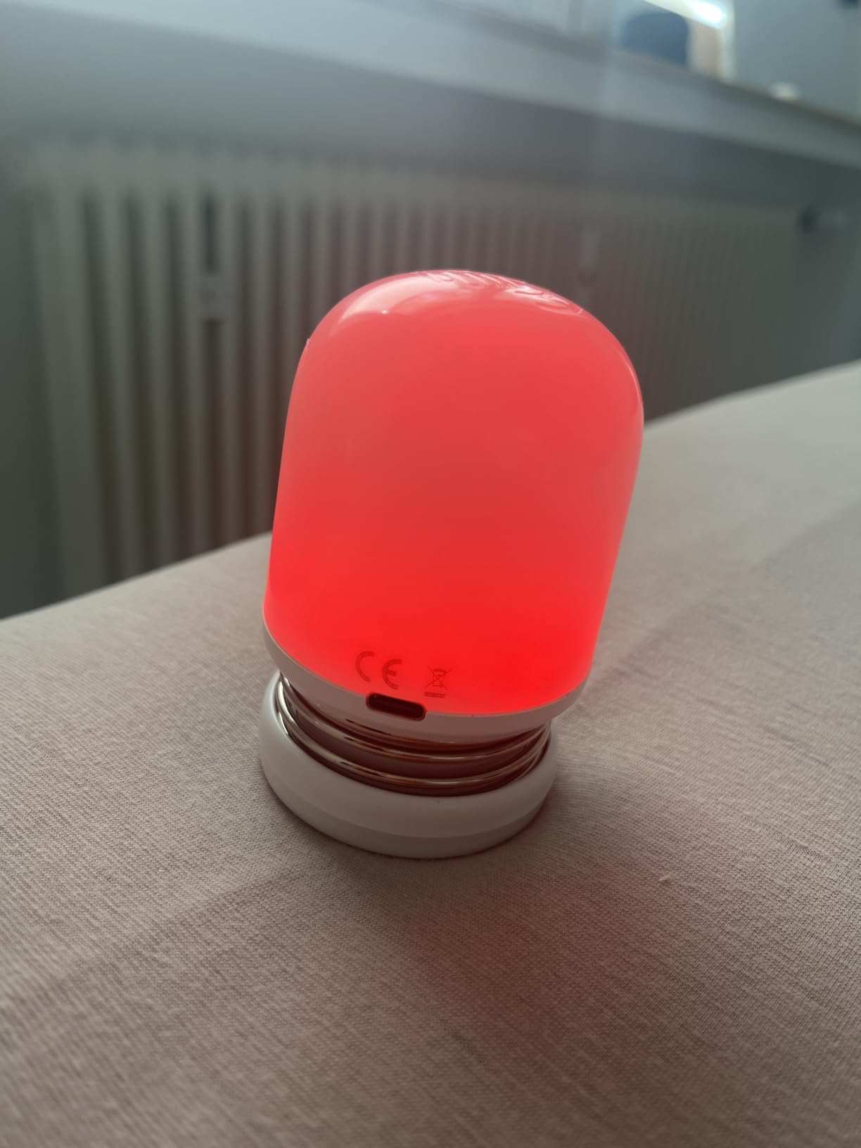 Red Light Night Lamp