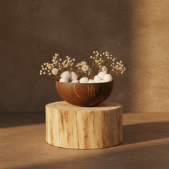 Coconut Bowl polished