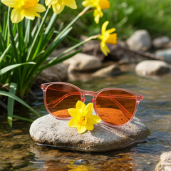 Oranžas Zilās Gaismas Blokējošās Brilles