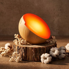 Amber & Red Light Night Lamp