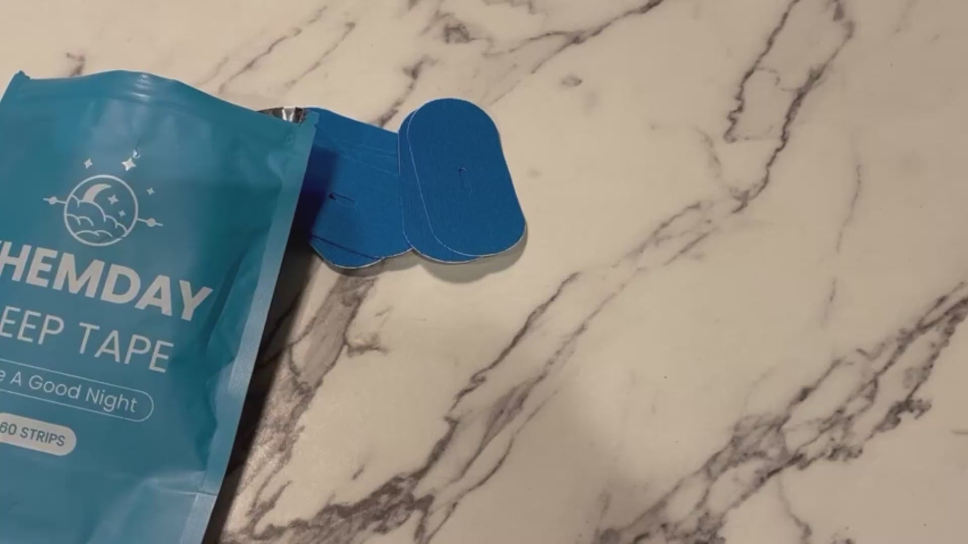 Gulēšanas mutes teips